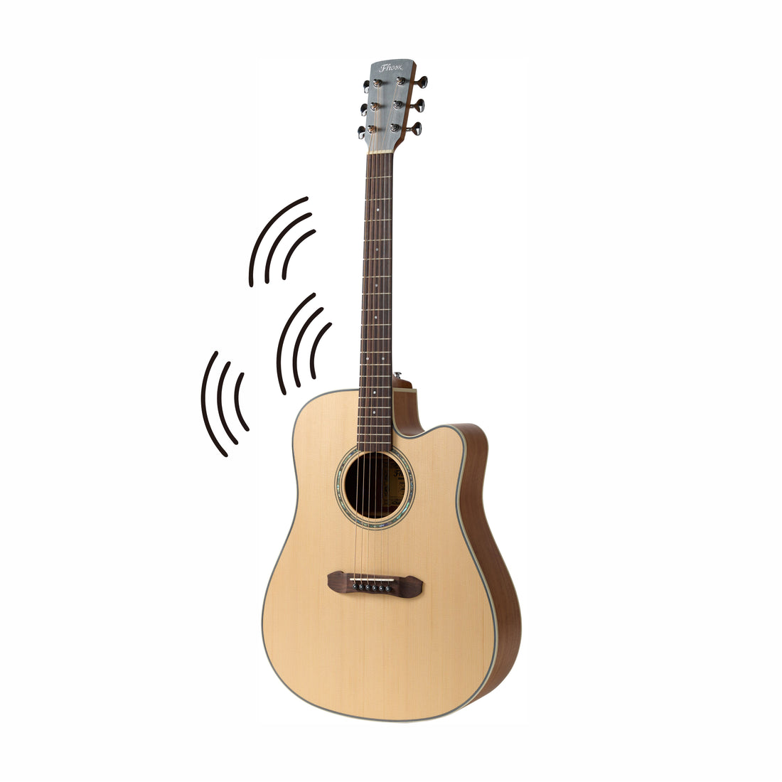 Fhosk Frequency-Acoustic 1D Mahogany/Spruce Open Pore